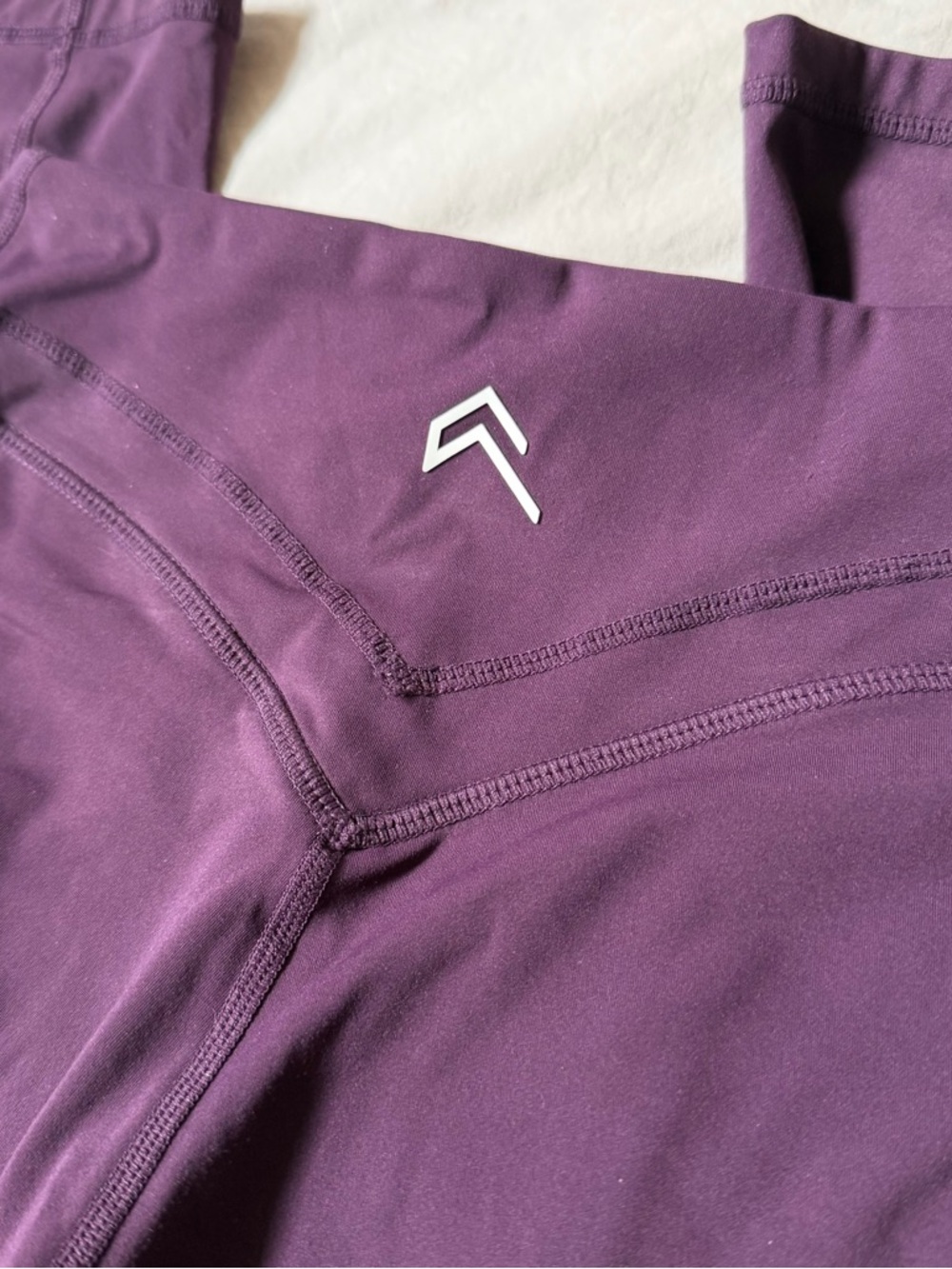 ONER ACTIVE UnifiedMove™ Wrap Flared Pants - Blackberry Purple SMALL SHORT - Picture 3 of 4